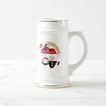 el fútbol 2010 de 3 jugadores defiende los regalos taza