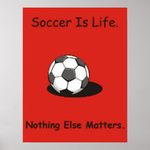El fútbol es vida poster