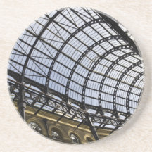 El Galleria Londres del heno Posavasos Personalizados