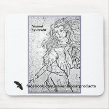 El gallinero Mousepad del cuervo