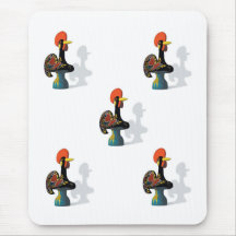 El gallo de Barcelos Mousepad