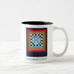 El Gameboard cósmico--Juegue su paz Taza De Café