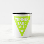 El ganador toma todos taza