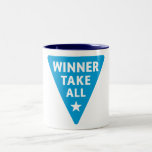 El ganador toma todos tazas de café