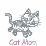 El gato adorable de Ebroidered junta con te - pers
