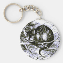 El gato de Cheshire Llaveros Personalizados