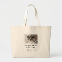 El gato de Freud Bolsa Lienzo