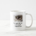 El gato de Freud Taza De Café