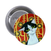 El gato de Klimt Pin