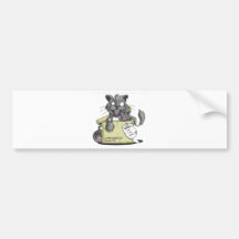 El gato de Schrodinger - nuevo Pegatina De Parachoque