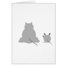 el gato del Q-lazo resuelve el ratón Tarjetas