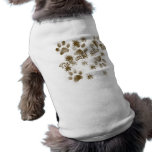 El gato lo hizo camisetas de mascota