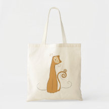 El gato - punto del sello bolsas