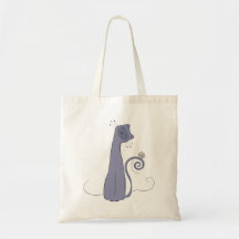 El gato - punto del sello bolsas