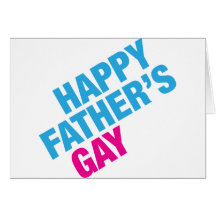El gay del padre feliz tarjetón