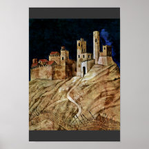El general victorioso Riccio DA Fogliano de Guiddo Poster