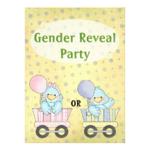 El género lindo revela al fiesta invitación personalizada