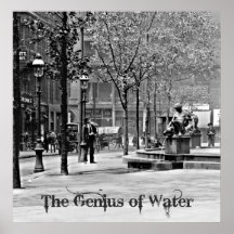 El genio del agua 1906 posters