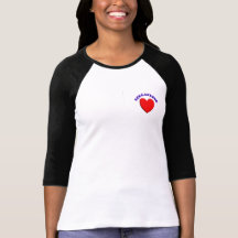 El geocaching del amor (corazón) camiseta