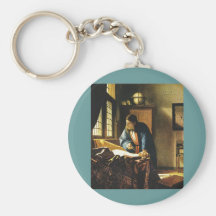 El geógrafo de Juan Vermeer (circa 1669) Llaveros