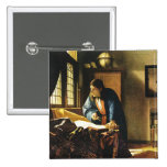 El geógrafo de Juan Vermeer (circa 1669) Pin