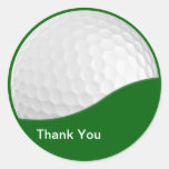 El golf le agradece los pegatinas