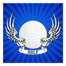 El golf se va volando la invitación