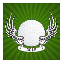 El golf se va volando la invitación