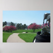 El Golfing de la primavera Posters