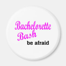 El golpe de Bachelorette tenga miedo Imán Para Frigorifico