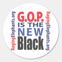 El GOP es el nuevo negro - pegatina