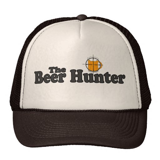El gorra del camionero del cazador de la cerveza
