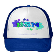 El gorra floral de la ropa de BSN Bodysurfing