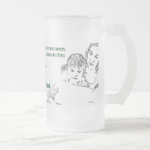 El grado de maternidad tazas de café
