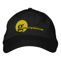El gremio de cristal del arte de Utah bordó el cas Gorra Bordada