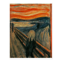 El grito - Edvard Munch 1893 Postales