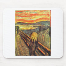 El grito - Edvard Munch Tapetes De Ratón