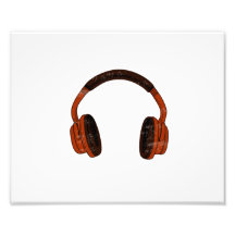 El Grunge de los auriculares se descoloró gráfico  Arte Con Fotos