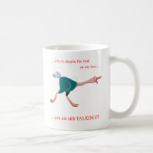 El hablar del ganso tazas de café
