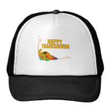 el happythanksgiving gorros bordados