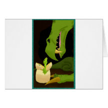El Hatchling Tarjeton