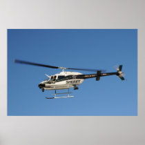 El helicóptero del sheriff posters