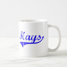 El heno apellida estilo clásico tazas de café