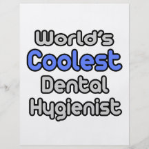 El higienista dental más fresco del mundo tarjetón
