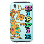 el hippie lindo florece el personaje de dibujos an iPhone 3 tough coberturas