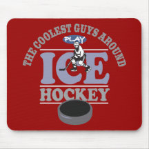 El hockey más fresco del juego de los individuos tapetes de ratones