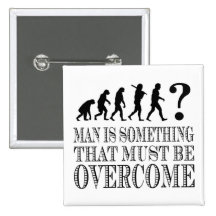 El hombre es algo que debe ser superado (Nietzsche Pin