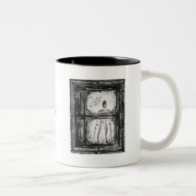 El hombre lisiado taza de café