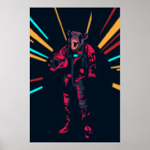 El hombre más valiente de Clockwork&Dragon Posters