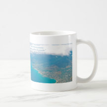 EL horizontal Aire del desde de Oahu de la estafa  Tazas